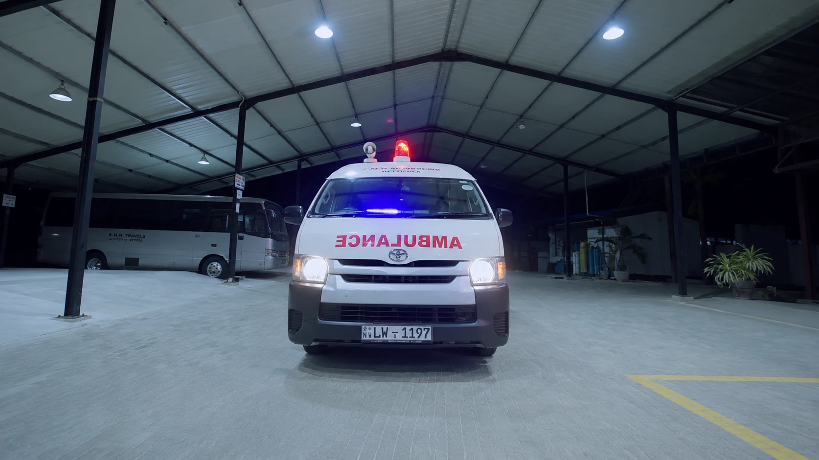 KMG Suwasewa ambulance ready for emergency response