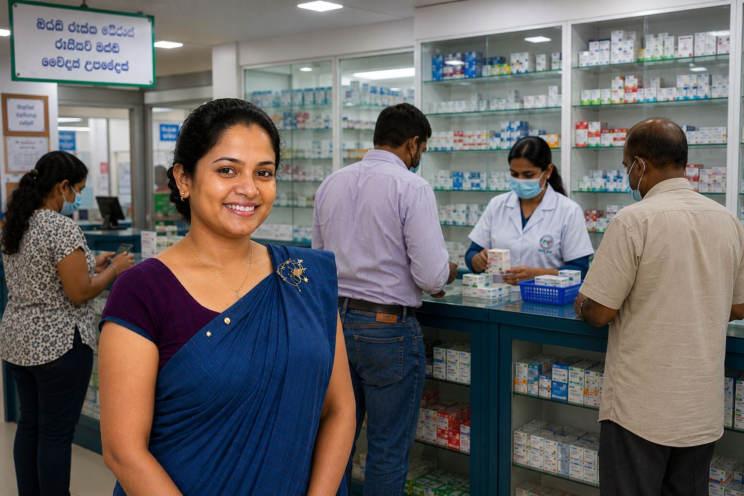 KMG Suwasewa Pharmacy staff